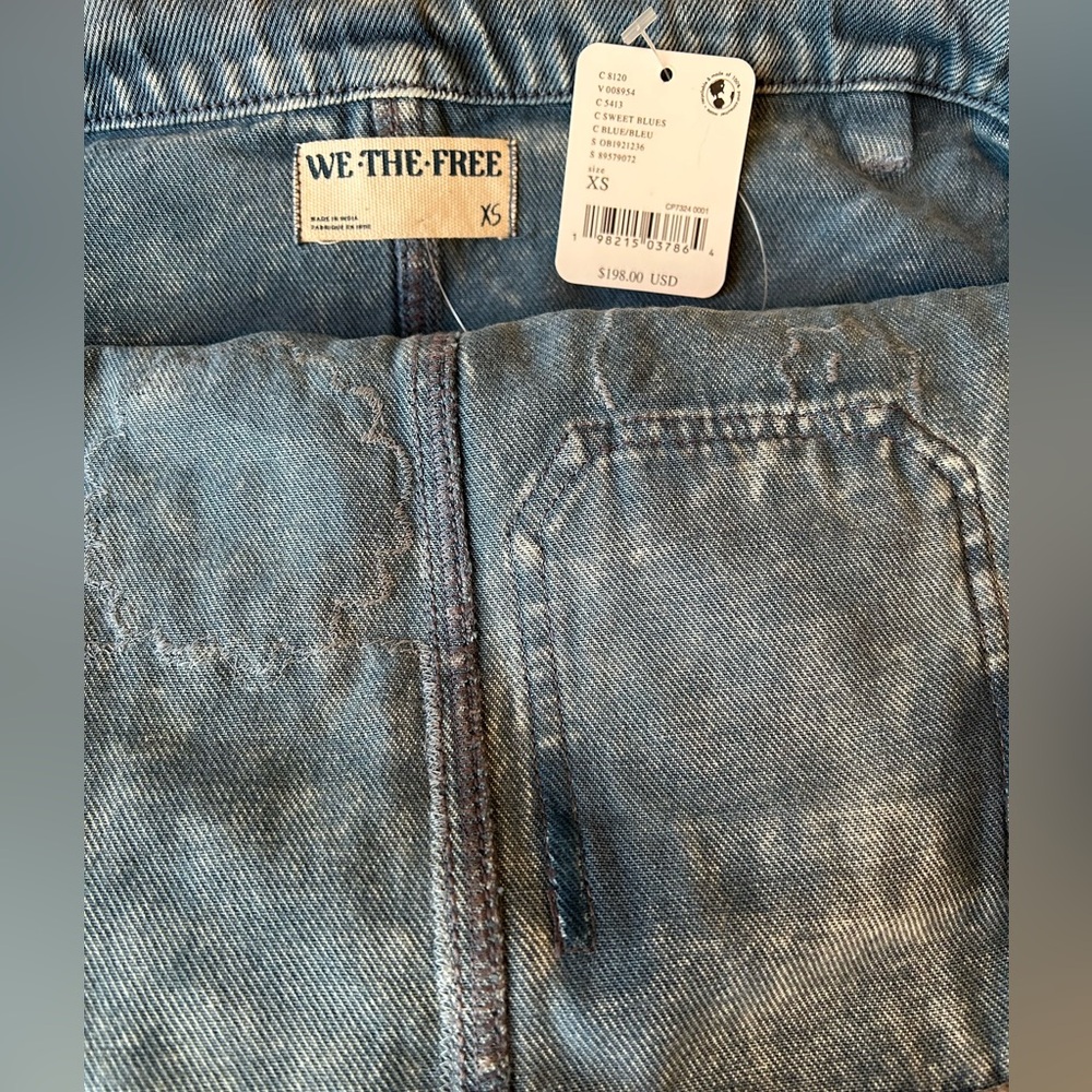 Free People We The Free All Daisy Skirtall/Overall Dress NWT XS - Picture 5 of 5